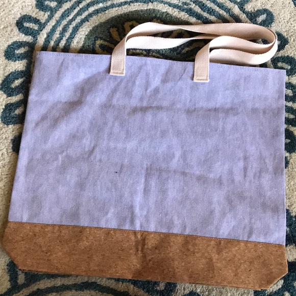 Cork and canvas tote yoga brunch repeat - Picture 3 of 3